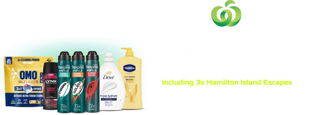 1000+ Prizes to be Won - Including 3x Hamilton Island Escapes